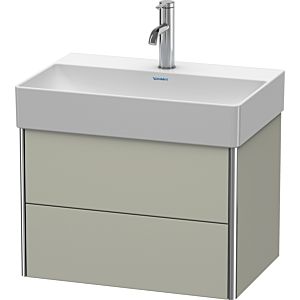Duravit XSquare Duravit XSquare XS416706060 58.4x39.7x39cm, 2 drawers, Taupe silk matt