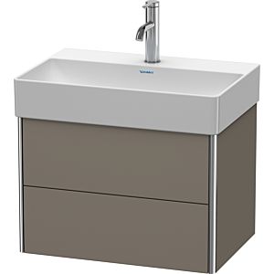 Duravit XSquare Duravit XSquare XS416709090 58.4x39.7x39cm, 2 drawers, flannel gray silk matt