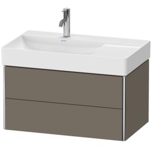 Duravit XSquare Duravit XSquare XS416809090 78.4x39.7x46cm, 2 drawers, flannel gray silk matt