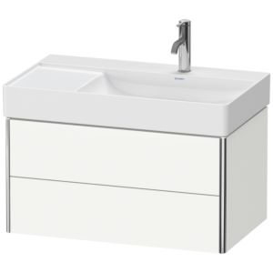 Duravit XSquare Duravit XSquare XS416903636 78.4x39.7x46cm, 2 drawers, white silk matt