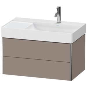 Duravit XSquare Duravit XSquare XS416904343 78.4x39.7x46cm, 2 drawers, matt basalt