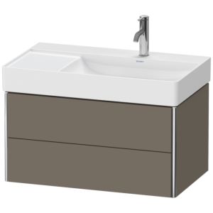 Duravit XSquare Duravit XSquare XS416909090 78.4x39.7x46cm, 2 drawers, flannel gray silk matt