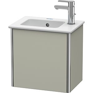 Duravit XSquare Duravit XS4170L6060 58.4x49.1x39cm, porte à gauche, Taupe soie mat