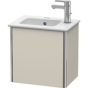 Duravit XSquare Waschtisch-Unterschrank XS4170R9191 58,4x49,1x39cm, Tür rechts, Taupe