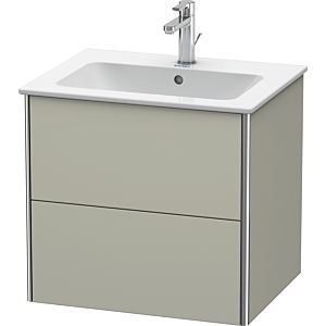 Duravit XSquare Duravit XSquare XS417106060 61x56x47.8cm, 2 drawers, Taupe silk matt