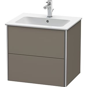 Duravit XSquare Duravit XSquare XS417109090 61x56x47.8cm, 2 drawers, flannel gray silk matt