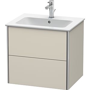 Duravit XSquare Duravit XSquare XS417109191 61x56x47.8cm, 2 drawers, Taupe