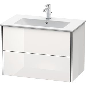 Duravit XSquare Duravit XS417208585 81x56x47.8cm, 2 tiroirs, blanc brillant