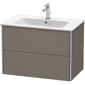 Duravit XSquare Duravit XSquare XS417209090 81x56x47.8cm, 2 drawers, flannel gray silk matt