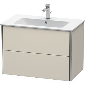 Duravit XSquare Duravit XS417209191 81x56x47.8cm, 2 tiroirs, Taupe