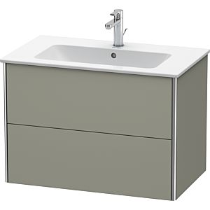 Duravit XSquare Duravit XSquare XS417209292 81x56x47.8cm, 2 drawers, stone gray satin finish