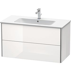 Duravit XSquare Duravit XS417308585 101x56x47.8cm, 2 tiroirs, blanc brillant