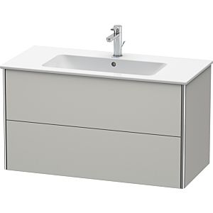 Duravit XSquare Duravit XSquare XS417300707 101x56x47.8cm, 2 drawers, concrete gray matt