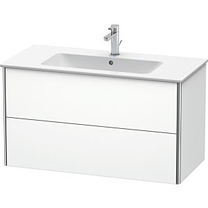 Duravit XSquare Duravit XS417301818 101x56x47.8cm, 2 tiroirs, blanc mat