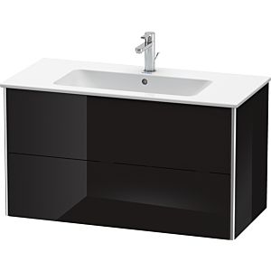 Duravit XSquare Duravit XSquare XS417304040 101x56x47.8cm, 2 drawers, black high gloss