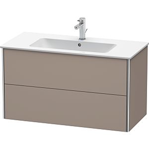 Duravit XSquare Duravit XS417304343 101x56x47.8cm, 2 tiroirs, basalte mat