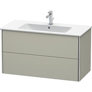 Duravit XSquare Duravit XSquare XS417306060 101x56x47.8cm, 2 drawers, Taupe silk matt