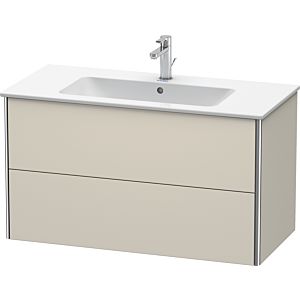 Duravit XSquare Duravit XS417309191 101x56x47.8cm, 2 tiroirs, Taupe