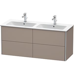 Duravit XSquare Duravit XSquare XS417504343 128x56x47.8cm, 4 drawers, matt basalt