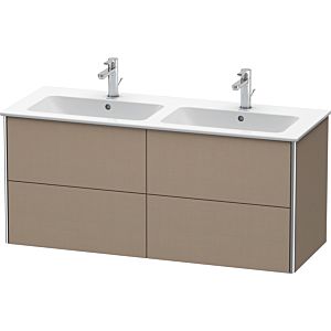 Duravit XSquare Duravit XS417507575 128x56x47.8cm, 4 tiroirs, Lin