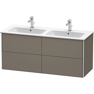 Duravit XSquare Duravit XSquare XS417509090 128x56x47.8cm, 4 drawers, flannel gray silk matt