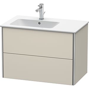 Duravit XSquare Duravit XSquare XS417609191 81x56x47.8cm, 2 drawers, basin on the left, Taupe
