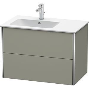 Duravit XSquare Duravit XSquare XS417609292 81x56x47.8cm, 2 drawers, basin on the left, stone gray silk matt
