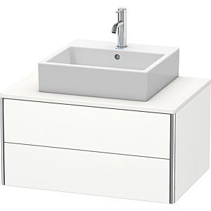 Duravit XSquare Duravit XS491003636 80x40x54.8cm, 2 tiroirs, blanc soie mat