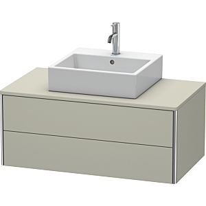 Duravit XSquare Duravit XSquare XS491106060 100x40x54.8cm, 2 drawers, Taupe silk matt