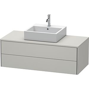 Duravit XSquare Duravit XS491200707 120x40x54.8cm, 2 tiroirs, gris béton mat
