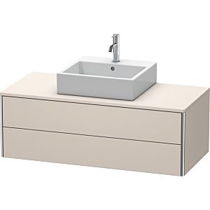 Duravit XSquare Duravit XSquare XS491209191 120x40x54.8cm, 2 drawers, Taupe