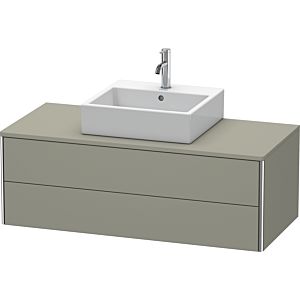 Duravit XSquare Duravit XSquare XS491209292 120x40x54.8cm, 2 drawers, stone gray satin finish