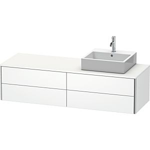 Duravit XSquare Duravit XS4914R1818 160x40x54.8cm, 4 tiroirs, droit, blanc mat