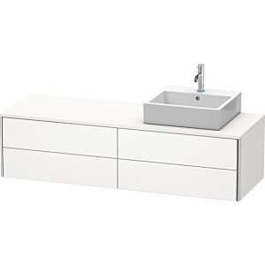 Duravit XSquare Duravit XSquare XS4914R3636 160x40x54.8cm, 4 drawers, right, white satin finish