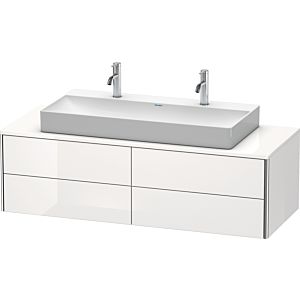 Duravit XSquare Duravit XS4915M2222 140x40x54.8cm, 4 tiroirs, blanc brillant