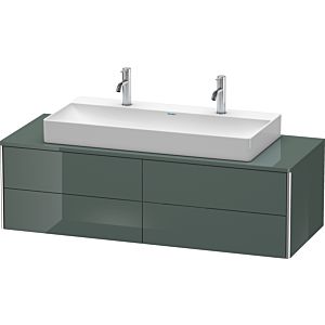 Duravit XSquare Duravit XS4915M3838 140x40x54.8cm, 4 tiroirs, Dolomiti Grey brillant