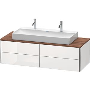 Duravit XSquare Duravit XS4915M8585 140x40x54.8cm, 4 tiroirs, blanc brillant