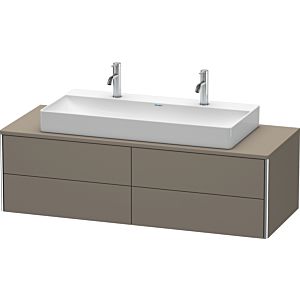 Duravit XSquare Duravit XSquare XS4915M9090 140x40x54.8cm, 4 drawers, flannel gray silk matt