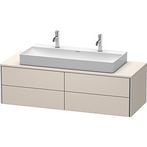 Duravit XSquare Duravit XS4915M9191 140x40x54.8cm, 4 tiroirs, Taupe