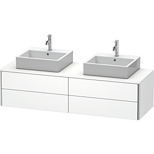 Duravit XSquare Duravit XS4917B1818 160x40x54.8cm, 4 tiroirs, des deux côtés, blanc mat