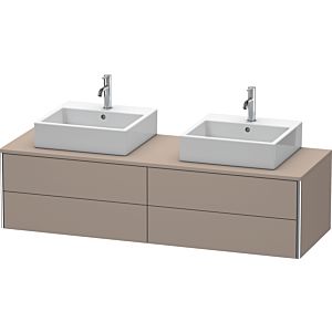 Duravit XSquare Duravit XSquare XS4917B4343 160x40x54.8cm, 4 drawers, on both sides, matt basalt