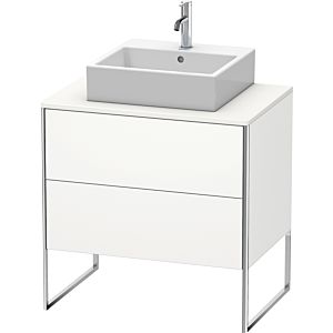 Duravit XSquare Duravit XS492003636 80x53.8x54.8cm, 2 coulissants, blanc soie mat