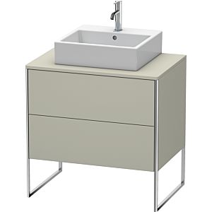 Duravit XSquare Duravit XS492006060 80x53.8x54.8cm, 2 coulissants, Taupe soie mat