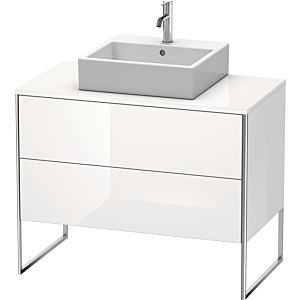 Duravit XSquare Duravit XS492102222 100x53.8x54.8cm, 2 tiroirs, blanc brillant