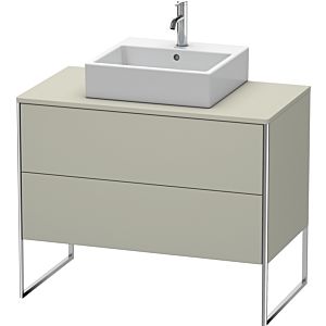 Duravit XSquare Duravit XSquare XS492106060 100x53.8x54.8cm, 2 pull-outs, Taupe silk matt