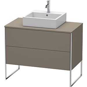 Duravit XSquare Duravit XSquare XS492109090 100x53.8x54.8cm, 2 pull-outs, flannel gray, satin finish