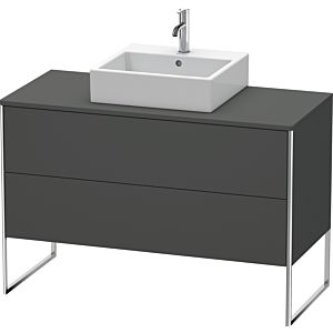 Duravit XSquare Duravit XSquare XS492204949 120x53.8x54.8cm, 2 pull-outs, Graphit matt