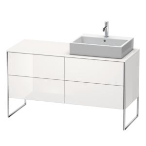 Duravit XSquare Duravit XSquare XS4923R8585 140x53.8x54.8cm, 4 pull-outs, right, white high gloss