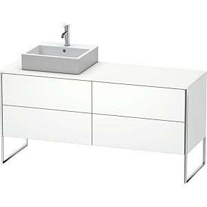 Duravit XSquare Duravit XS4924L1818 160x53.8x54.8cm, 4 coulissants, gauche, blanc mat