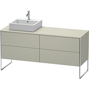Duravit XSquare Duravit XS4924L6060 160x53.8x54.8cm, 4 coulissants, gauche, Taupe mat